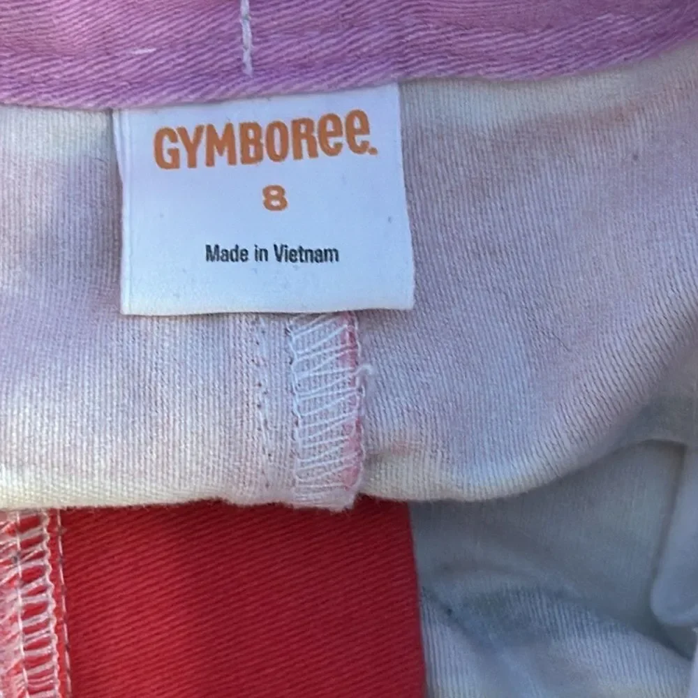 Gymboree Children’s Stripe Shorts – Adjustable Waist – Multicolor – Size 8
